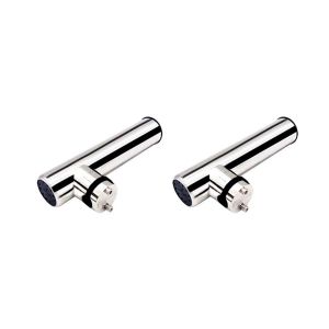 Lot De 2 Supports De Support De Canne &Agrave; P&ecirc;che En Acier Inoxydable 316 Pour Rails 18-26mm Pi&egrave;ces De Bateau &Agrave; Voile - Neuf