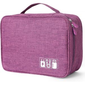 Sac C&acirc;ble Multifonctionnel Sac De Voyage Universel &Eacute;lectronique Cable Management Cubes Pour Tablette, Disque Dur Externe, Chargeur, Adaptateurs, Cartes M&eacute;moire, C&acirc;bles Usb - Neuf