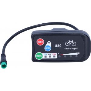 Subzonal-Compteur V&eacute;lo &Eacute;lectrique, Affichage Lcd 36v 48v Compatible, Panneau De Contr&ocirc;le Pour Cyclistes Urbains, Loisirs Et Montagne - Neuf