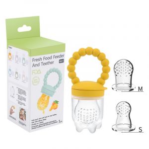Sucette Pour Bébé Avec Fruits Et Aliments | Ensemble De Congélation Pour Lait | Silicone Fe - Neuf