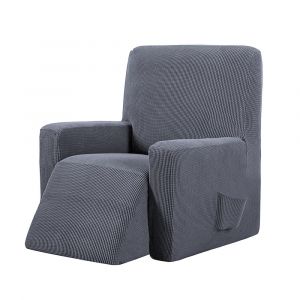 Housse extensible pour fauteuil inclinable &eacute;lectrique et manuel, lavable en machine, disponible en plusieurs couleurs. - Neuf