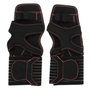 Gants De Fitness Boodun Avec Dragonne Pour Halterophilie, Entrainement, Gym (Orange, S/M) - Neuf