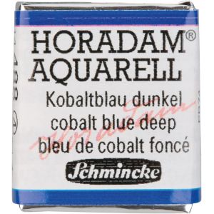 Aquarelle D'artiste Très Fine, 488 Bleu Cobalt Foncé, 14 488 044, 1/2 Godet - Neuf