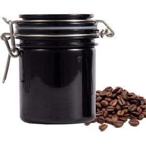 Boîte À Café Hermétique,Boîte À Conservation Hermétique,Bocal Hermetique,Bocaux À Café,Convient Pour Conserver Le Café,Le Thé,La Farine,Le Sucre,Les Céréales,Les Graines,Les Noix,250ml - Neuf