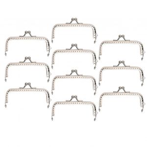 Sac &agrave; main Frame, Soud&eacute; Carr&eacute;, Cadre en M&eacute;tal, d'un Style Unique, un Ensemble De 10, 8.5 cm, Pour les Sacs de Soir&eacute;e - Neuf