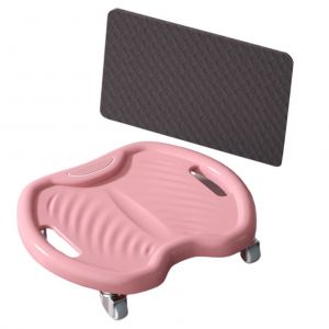 Appareil D'entrainement Abdominal A 4 Roues, Silencieux, Pour La Musculation De La Taille, Equipement D'exercice Pour La Salle De Sport A Domicile, Entrainement De Base, Fitness - Neuf