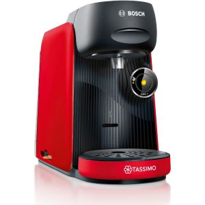 lbgwp60-Machine À Café Multi-Boissons Tassimo Finesse Friendly, Tas163E, Plus De 70 Boissons C s, Intensityboost, Cafétière À Dosettes, Intellibrew, Rouge - Neuf