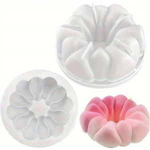 Moules &Agrave; G&acirc;teaux En Silicone,Moules En Silicone Pour La P&acirc;tisserie,Antiadh&eacute;sifs Et S,Accessoires De Cuisine Pour Cadeaux De Bricolage (Gt021) - Neuf