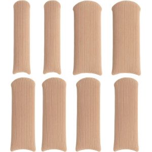 Kalanka-8 Pi&egrave;ces Protection Orteils, Orteils En Nylon D&eacute;coupable, Capuchon Orteil, Pour Soins Pour Les Doigts De Pieds, Pour Cors, Ampoules, Callosit&eacute;s, Orteils Et Doigts - Neuf