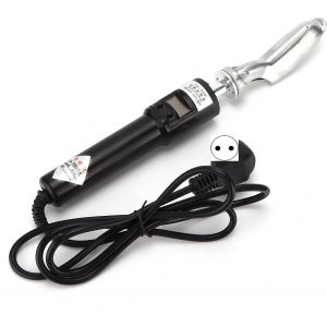 MEVRONISSHOP-Mini Fer &agrave; Repasser Temp&eacute;rature R&eacute;glable 50-300 Fer &agrave; Repasser Portable Fer &agrave; Repasser &Eacute;lectrique de Voyages pour V&ecirc;tements Quilting Couture Chaussures en Cuir 220V(Prise europ&eacute;enne) - Neuf