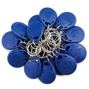 50 pcs inscriptible 125khz rfid porte-clés proximité carte d'identité étiquette réinscriptible T5577 universel - Neuf