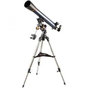 Celestron 21064 AstroMaster 90EQ Refractor Telescope, Dark Blue - Neuf