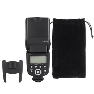 Flash esclave sans fil VBESTLIFE WS-560IV Speedlite 2,4G GN50 pour Canon, Nikon, Sony A7/A7 II/A7S - Neuf