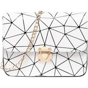 Petit sac à bandoulière tendance pour filles, sacoche, sac messager, sac à bandoulière, sac à main, sac à bandoulière pour téléphone, pour enfants et femmes (petit sac à bandoulière blanc) - Neuf