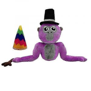 Peluche Singe Gorille, Jouet Mignon De Dessin Animé, Cadeau D'anniversaire Ou De Noël Pour Enfants, Nouveauté 2024-A4 - Neuf