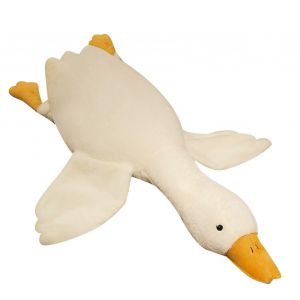Big White Goose Jouet En Peluche, 50cm Doux &Eacute;norme Oie Peluche Peluche Jouets Animal Jouet Mignon Oreiller Sommeil &Eacute;treindre Traversin Coussin - Neuf