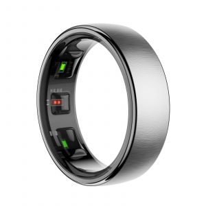 Bague Connectée Taille 12 Suivi Santé Sport Sommeil Étanche Bluetooth 5.2 Argent Yonis - Neuf