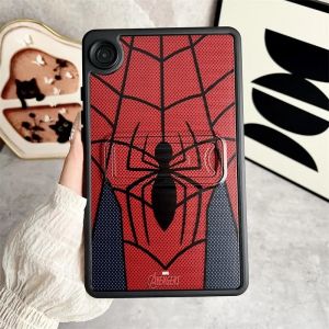 Pour Samsung Galaxy Tab S6 A7 Lite A8 A9 Plus S9 11 Pouces Dessin Animé Spider Man Iron Man Enfants Support Étui De Protection Souple Pour Tablette S9 Fe 10.9 Inch-White - Neuf