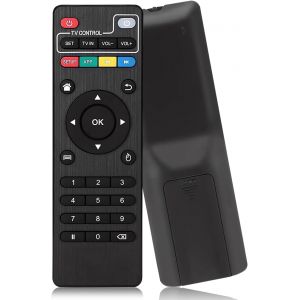 MEVRONISSHOP-Telecommande Iptv, Telecommande X96 Mini, Contr&ocirc;leur T&eacute;l&eacute;commande Portable TV Box IR pour Android x96 / x96 Mini / x96W, Compatibile Con MXQ Pro 4K X96 T95M T95N Android TV Box - Neuf