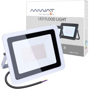 Blanc Chaud 220v 10w 20w 30w 50w 100w Projecteur Led Projecteur Led Lampe De Recherche Extérieur Jardin Rue Square (100w 3000k) - Neuf