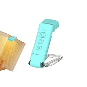 Lampe De Lecture Rechargeable Usb Avec 3 Modes De Couleur Et 5 Niveaux De Luminosit&eacute; - Neuf
