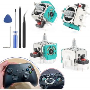 Gothicana By Emp4pcs Pour Xbox Elite Series 2 Joysticks Remplacement Analogique Pour Xbox Series 2 3d Joysticks Module Potentiomètre Pour Elite Series 2 Joystick Manette Accessoires Avec Outils - Neuf