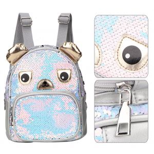 Sac a dos d'ecole reflechissant a paillettes pour enfant (#03) - Neuf
