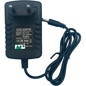 Chargeur d'alimentation 9V 2A Adaptateur d'alimentation 100V-240V AC &agrave; DC,18W Transformateurs 5,5 x 2,1/2,5mm pour Cam&eacute;ra, Routeur, Bande Lumineuse LED - Neuf
