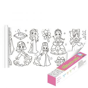 Rouleau De Papier &Agrave; Dessin Pour Enfants, Papier Autocollant &Agrave; Colorier Pour Les Activit&eacute;s Cr&eacute;atives Des Enfants - Neuf