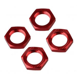 Couvercle d'&eacute;crou de moyeu hexagonal de roue de mise &agrave; niveau de 17 mm N10177 pour voiture mod&egrave;le RC1 : 8,rouge - Neuf