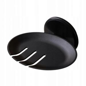 Radiantzen Porte-savon autoportant en c&eacute;ramique blanche - Neuf