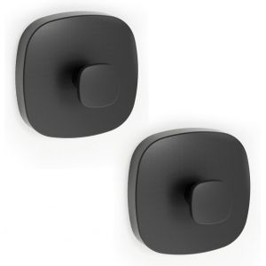 Lot De 2 Crochets Muraux &Agrave; Ventouse Noirs &Eacute;tanches Extra Solides - Ventouses Sous Vide - Sans Per&ccedil;age - Pour Cuisine,Salle De Bain - Surface Murale Lisse - Neuf