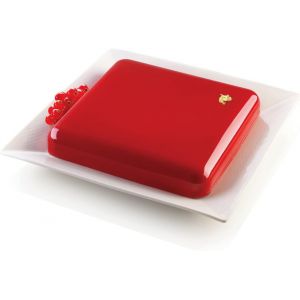 Kalanka-| Moule En Silicone Quadro, Antiadh&eacute;sif, Lot De 1 Moule &Agrave; G&acirc;teau, 210 X 210 Mm, H 35 Mm, Volume 1400 Ml, Made In Italy - Neuf