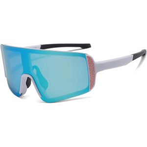 Lunettes De Cyclisme Femme Homme Lunette Velo Route Lunettes De Sport Protection Uv400 Lunettes De Soleil Pour Course À Pied Cyclisme Pêche[Z3136] - Neuf