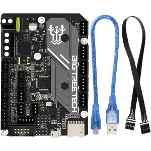 MEVRONISSHOP-BIGTREETECH SKR Mini E3 V3.0 Carte de contr&ocirc;le avec pilote pas &agrave; pas UART TMC2209 Nouvelle mise &agrave; niveau 32 bits Carte silencieuse compatible avec imprimante 3D Ender3 V2 - Neuf
