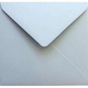 100 enveloppes carrées bleu pastel 110 x 110 mm 120g Malmero Azur enveloppes décoratives enveloppes colorées pour cartes de voeux invitations mariage anniversaires enveloppes de couleur - Neuf