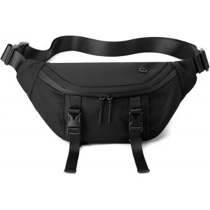 CAUC-Mode Sac de Ceinture Sac poitrine homme Besace Homme Sacs &agrave; dos port&eacute; travers Sling Bag Sac bandouli&egrave;re Sacoche sacoche homme pour Cyclisme Sport Voyage Excursion Sac d'&eacute;paule Sac Banane - Neuf