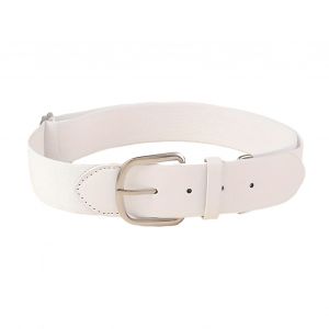 Ceinture De Baseball Pour Hommes Et Jeunes, Matériau Élastique, Ceinture De Baseball Pour Garçons Et Filles, Longueur Réglable, Accessoire De Sport-Blanc - Neuf