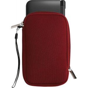 Kal-Housse Compatible Avec Nintendo 3ds Xl - Sacoche De Protection Pour Console De Jeux Vidéos En Néoprène - Bordeaux - Neuf