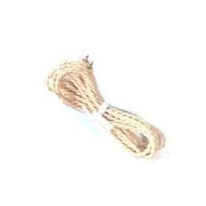 Cable Recepteur D'amplificateur Auditif, Cordon A 2 Broches, Accessoire De Remplacement Pour Amplificateur Auditif De Poche, Couleur Chair - Neuf