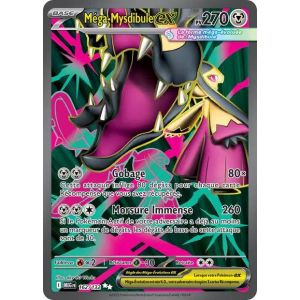 Carte Pok&eacute;mon - M&eacute;ga-Mysdibule Ex - 162/132 - Secr&egrave;te-Rare - M&eacute;ga-Evolution - Neuf