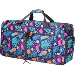 CAUC-Sac de Voyage 100L Pliable de Grand Capacit&eacute; Sac Voyage Homme et Femme avec des Chaussures Compartiment Poche &eacute;tanche Sac de Sauna Vacances Sport Gym Nuit Sac de Voyage - Neuf