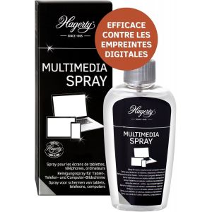 KAL-Multimedia Spray Nettoyant Pour Écran I 125 Ml I Spray Efficace Pour Smartphone, Tablette, Ordinateur Portable I Antistatique I Pour Un Nettoyage Et Un Entretien Complet Sans Micro-Rayures - Neuf