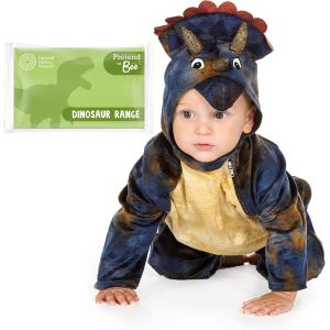 Nbgcm-Costume De Dinosaure Tricératops Pour Bébé, Combinaison Pour Enfants/Tout-Petits, Musée Officiel D'histoire Naturelle - Neuf