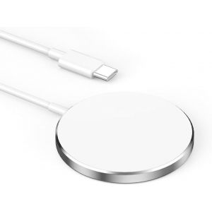 Thef-Chargeur Induction For Iphone - 2025 Nouvelle - Chargeur For Iphone 15w Usb¿C For Iphone Rapide Chargeur Magnétique Sans Fil Pour Iphone 15/15 Pro/15 Pro Max/14/13/12/11/X/Xs/Se/Xr/Airpods - Bla - Neuf