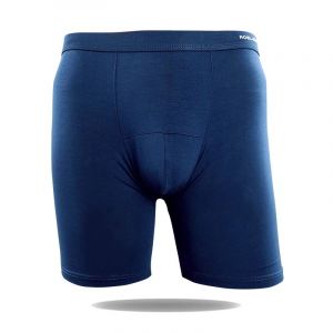 Boxer &Agrave; Jambes Longues Pour Hommes&iquest;Sous-V&ecirc;tements Modaux Anti-Frottement Et Respirants,Shorts De Compression De Sport &Agrave; S&eacute;chage Rapide Pour La Course Et L'entra&icirc;nement.Marine Bleu.4xl - Neuf