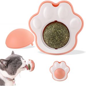Jouet D'intérieur À L'herbe À Chat, Boule À L'herbe À Chat, Jouets Comestibles À L'herbe À Chat Pour Chats - Neuf