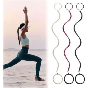 Lot De 3 &Eacute;lastiques Rip Tie Hair Ties, &Eacute;lastiques Originaux Pour Femme, Pour Le Sport, La Natation Et La Vie Quotidienne (Rouge, Noir Et Beige) - Neuf