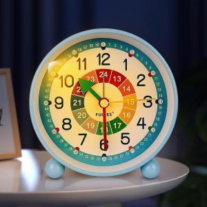 Réveil Enfant Educatif Jour/Nuit, Réveil Enfant Avec Veilleuse, Machine Sonore, Temps De Se Réveiller, Réveil Pour Tout-Petits, Réveil D'Apprentissage Pour Enfant, Cadeau Pour Enfa[VEI9272415] - Neuf