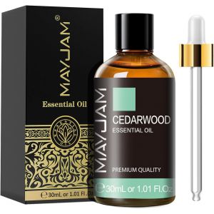 Huile Essentielle de Bois de Cèdre 30ML de Haute Qualité pour Diffuseur, Humidificateur, DIY, Home, Wardrobes - Neuf
